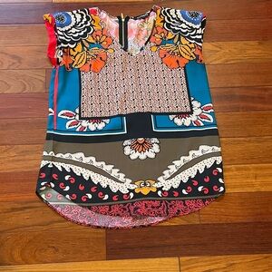 Express Multicolor Floral Women's Blouse